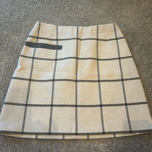 Tory Burch plaid mini skirt